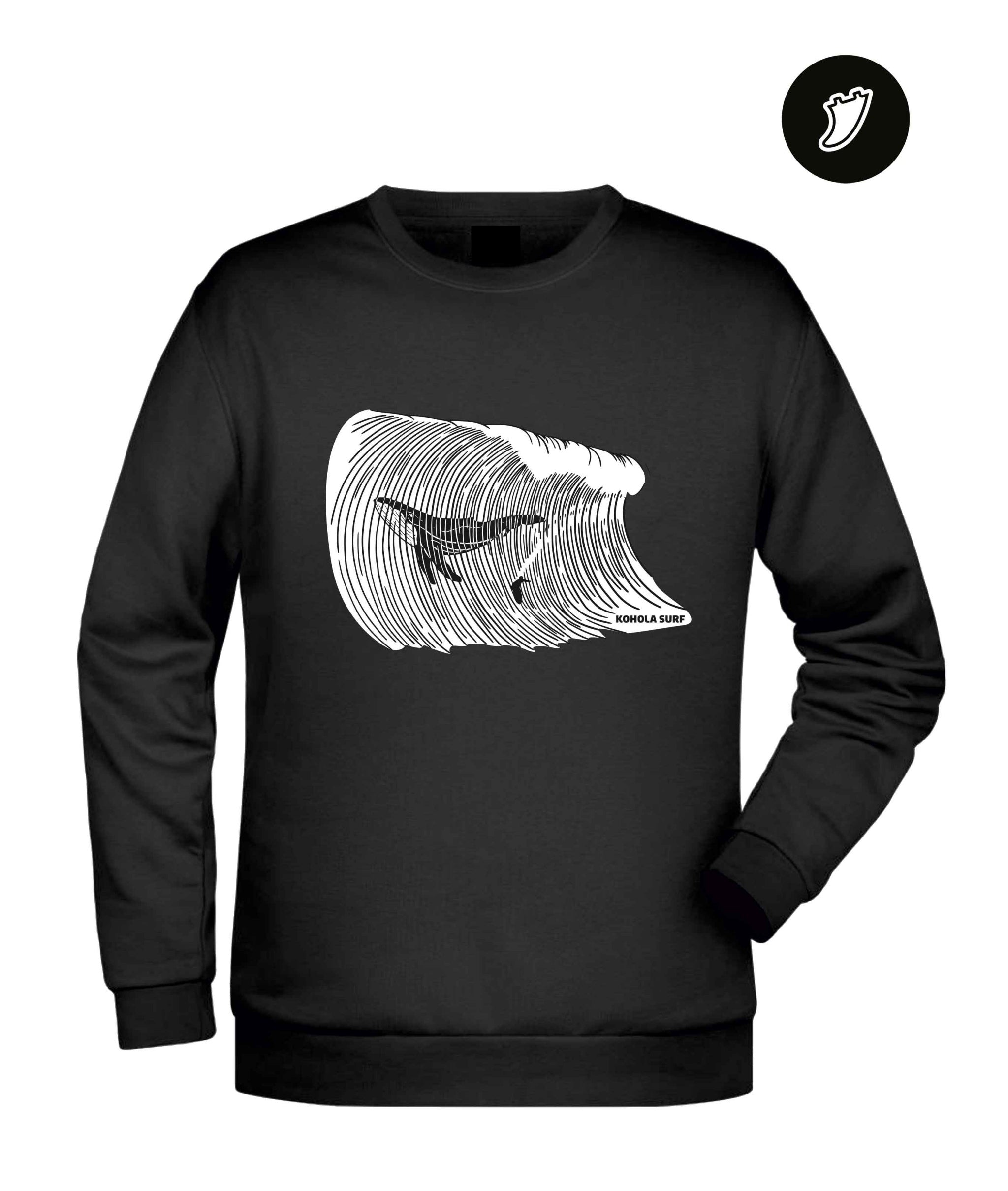 Big Whale Surfing Unisex Sweatshirt