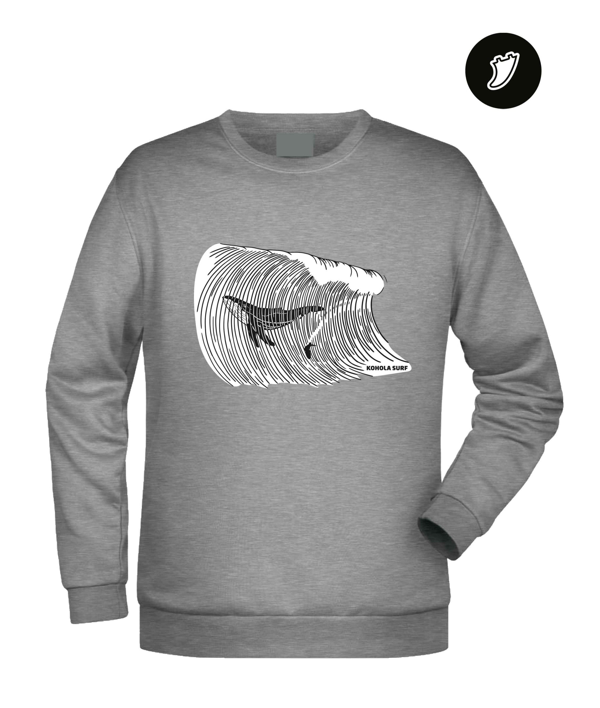 Big Whale Surfing Unisex Sweatshirt