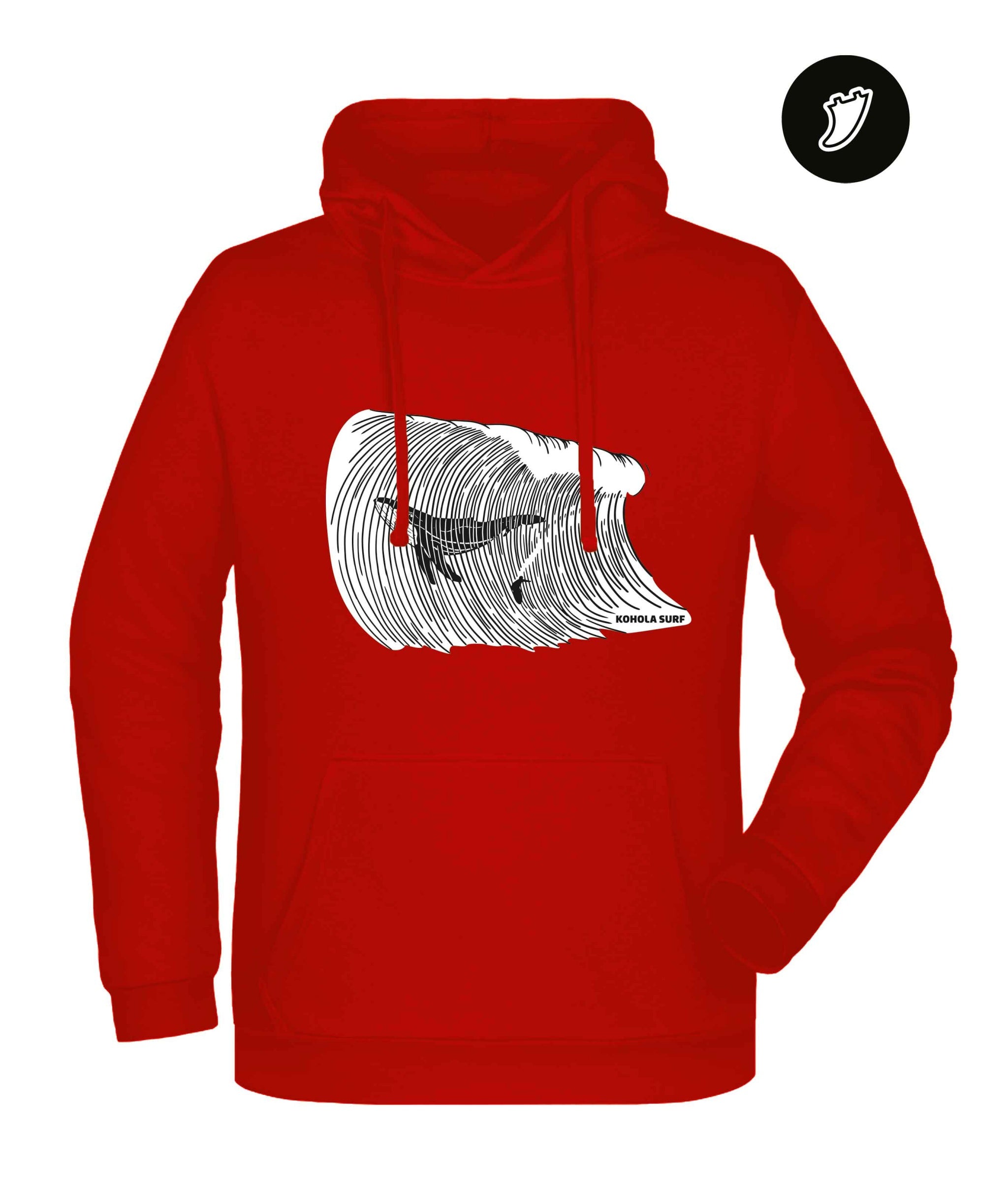 Big Whale Surfing Unisex Hoodie