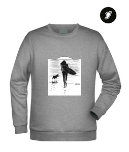 Surf Dog Unisex Sweatshirt
