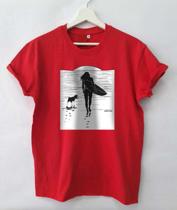 Surf Dog Loose Fit Woman T-Shirt