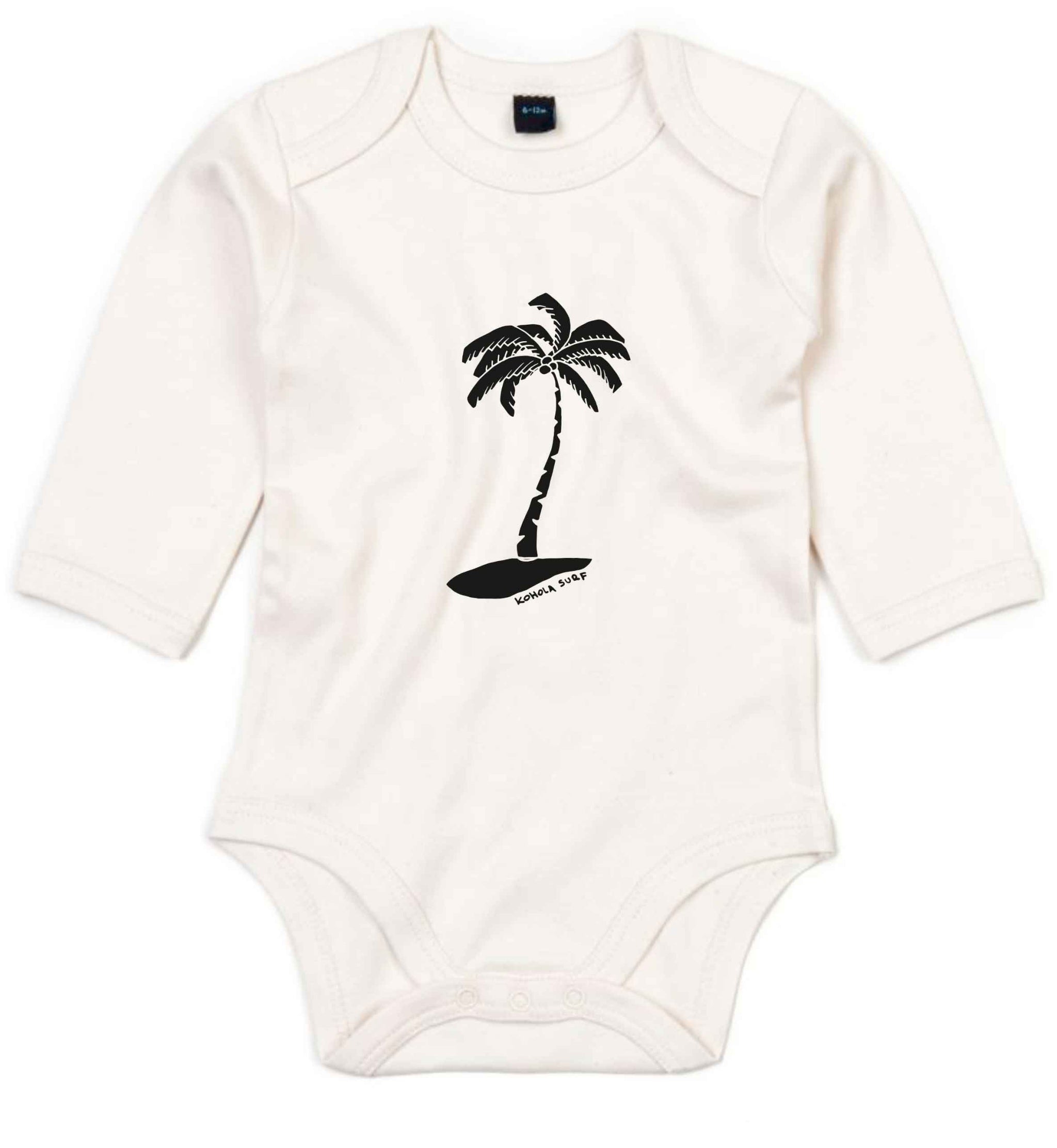 Tropic Palm Baby Long-Sleeved Body