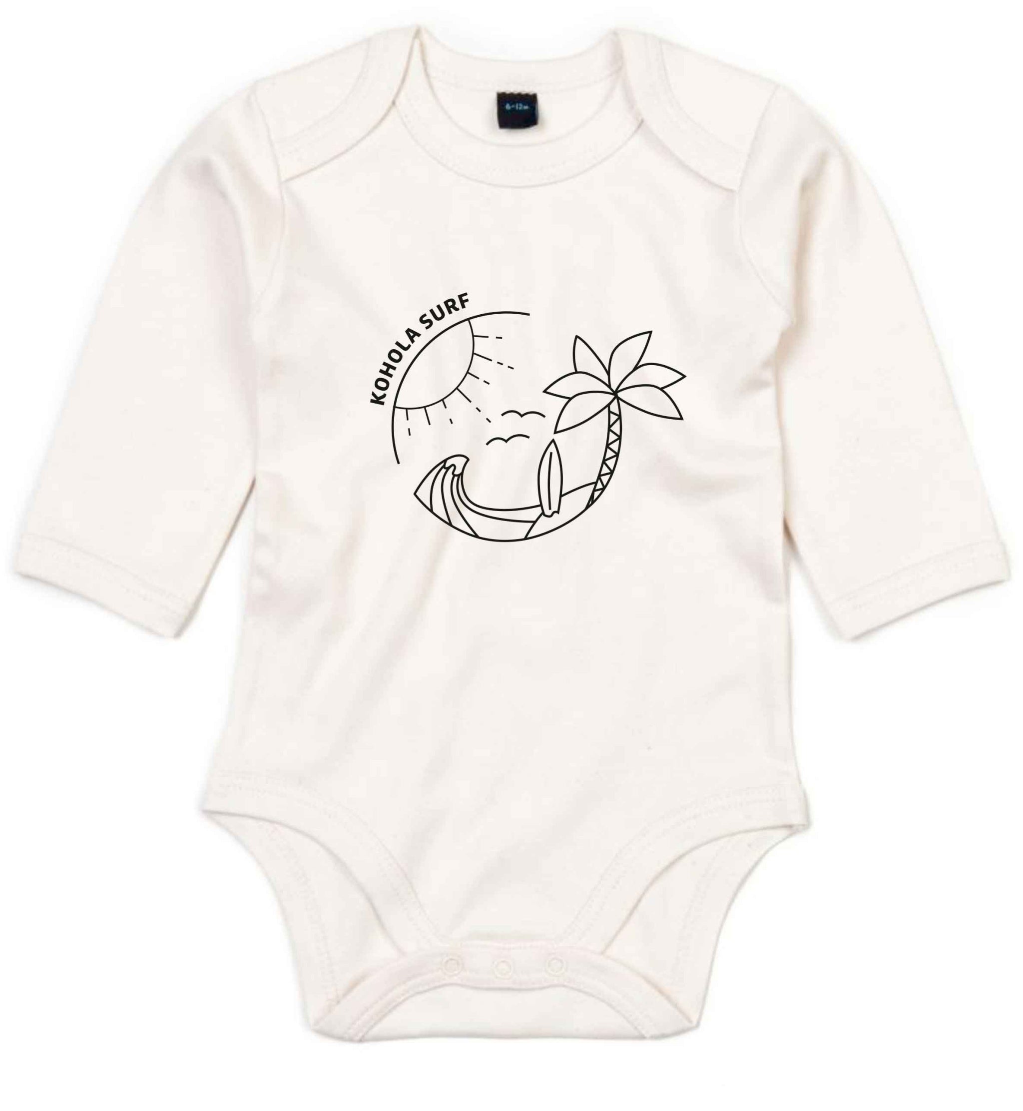 Kohola Beach Baby Long-Sleeved Body