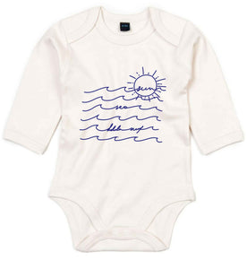 Sea, Sun, Surf Baby Long-Sleeved Body