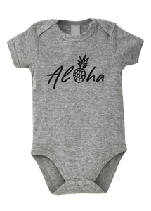 Aloha Baby Short-Sleeved Body