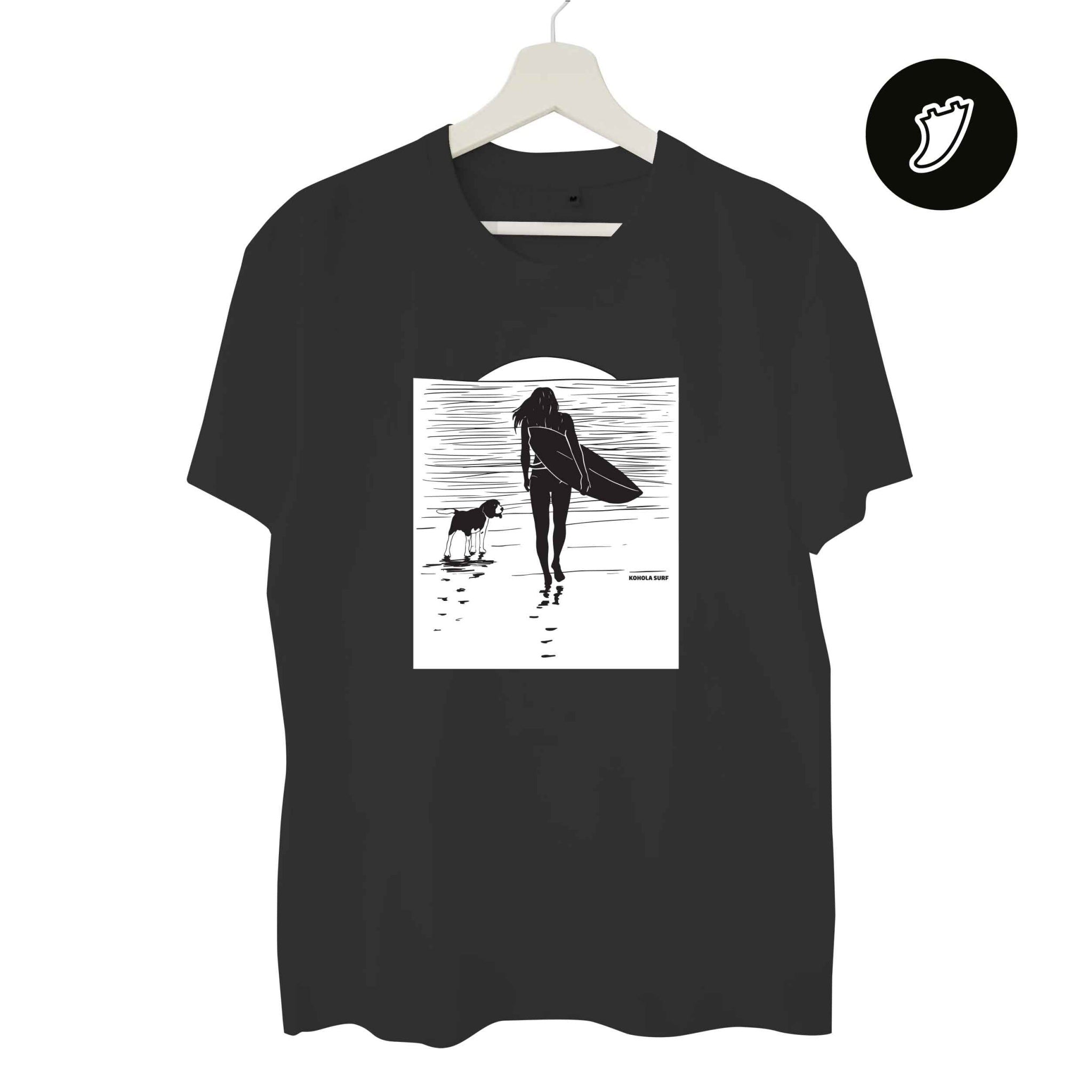 Surf Dog Man T-Shirt