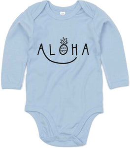 Aloha Smile Baby Long-Sleeved Body