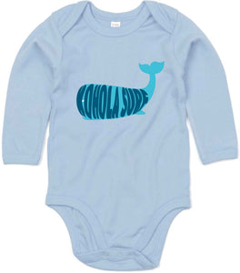Kohola Whale Baby Long-Sleeved Body