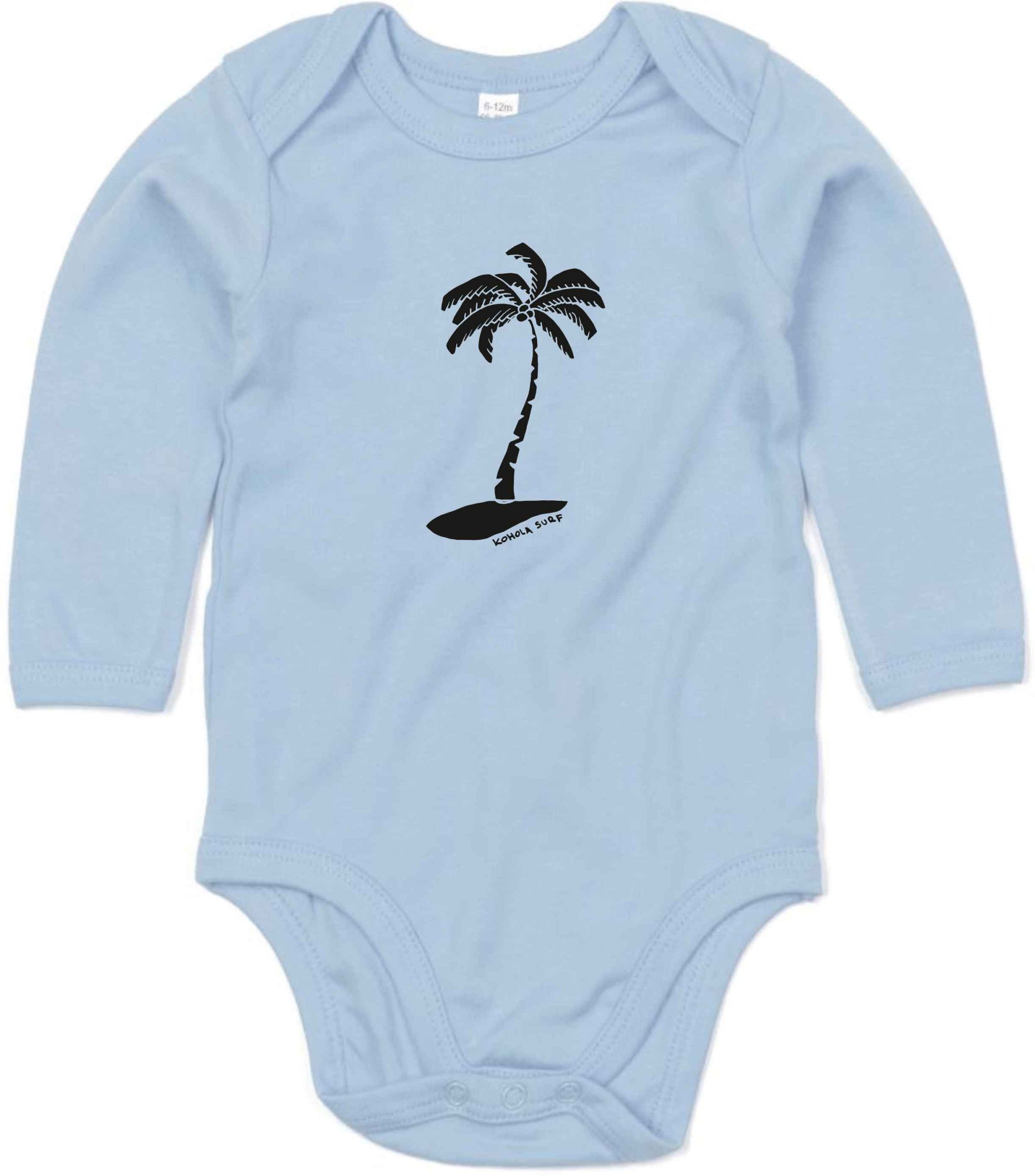 Tropic Palm Baby Long-Sleeved Body