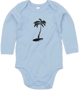 Tropic Palm Baby Long-Sleeved Body