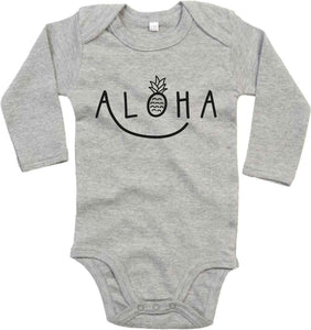 Aloha Smile Baby Long-Sleeved Body
