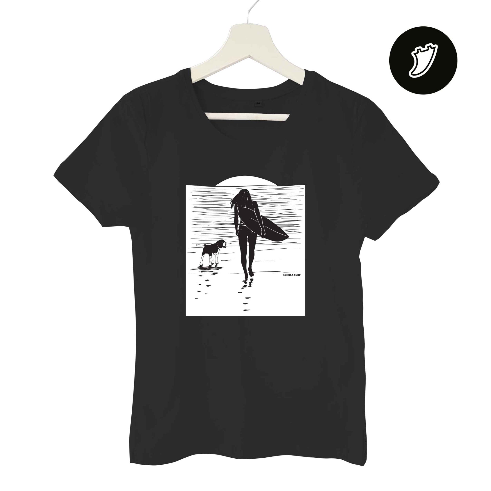 Surf Dog Woman T-Shirt