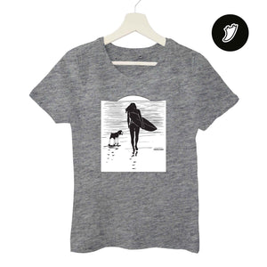 Surf Dog Woman T-Shirt