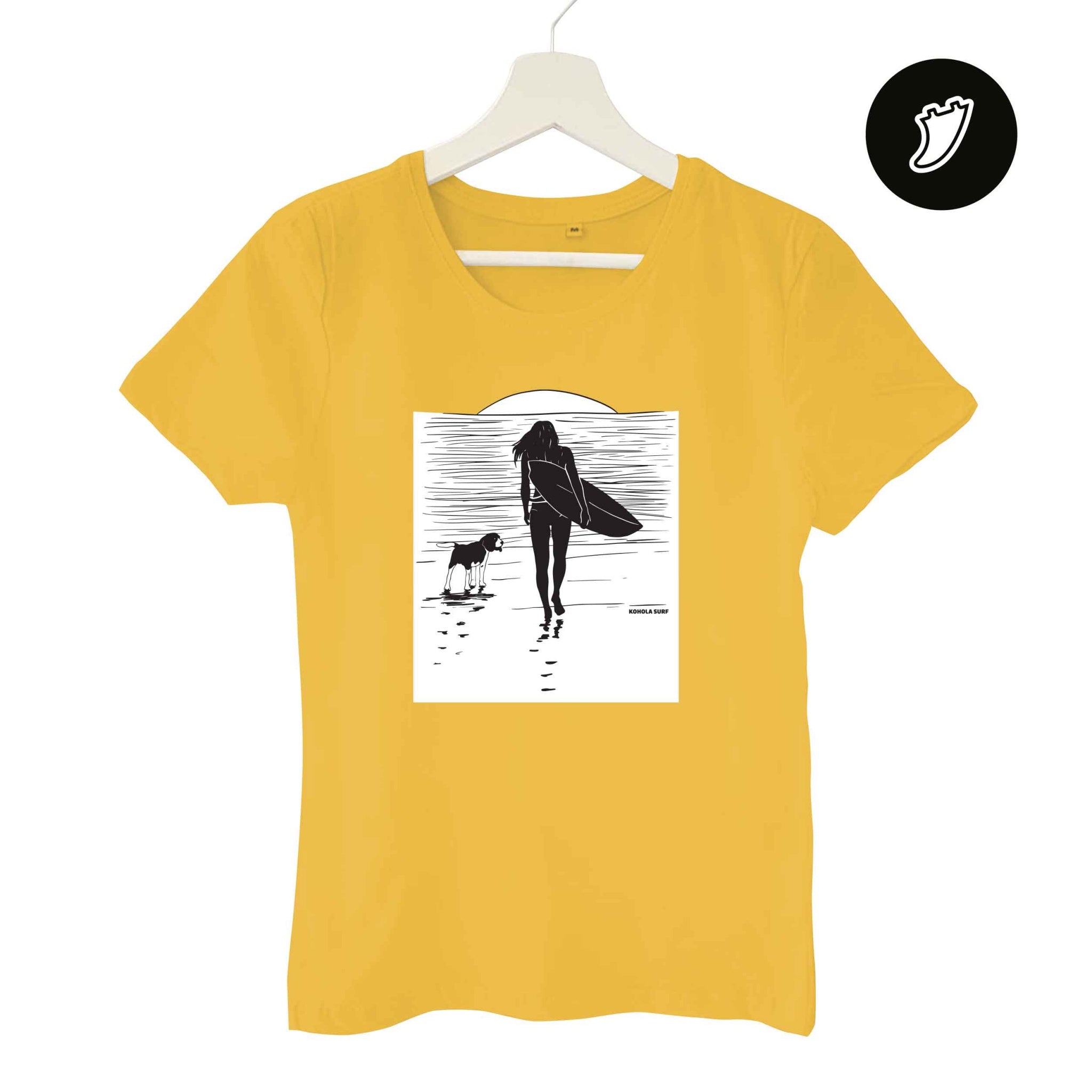 Surf Dog Woman T-Shirt