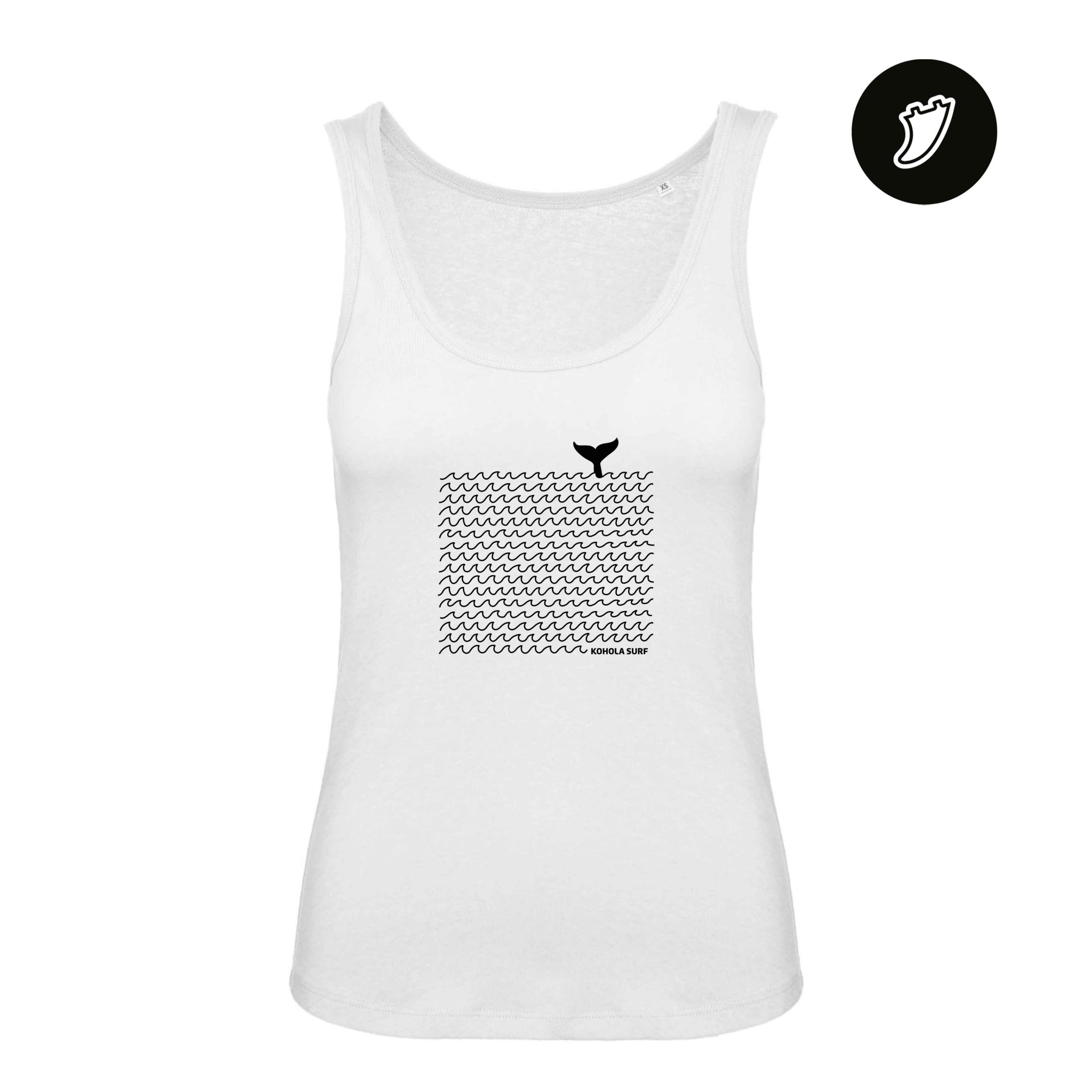 Whale & Waves Woman Tank Top