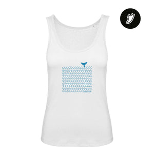 Whale & Waves Woman Tank Top