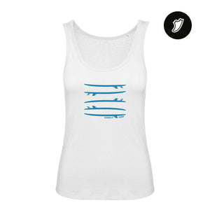 Surfboards Woman Tank Top