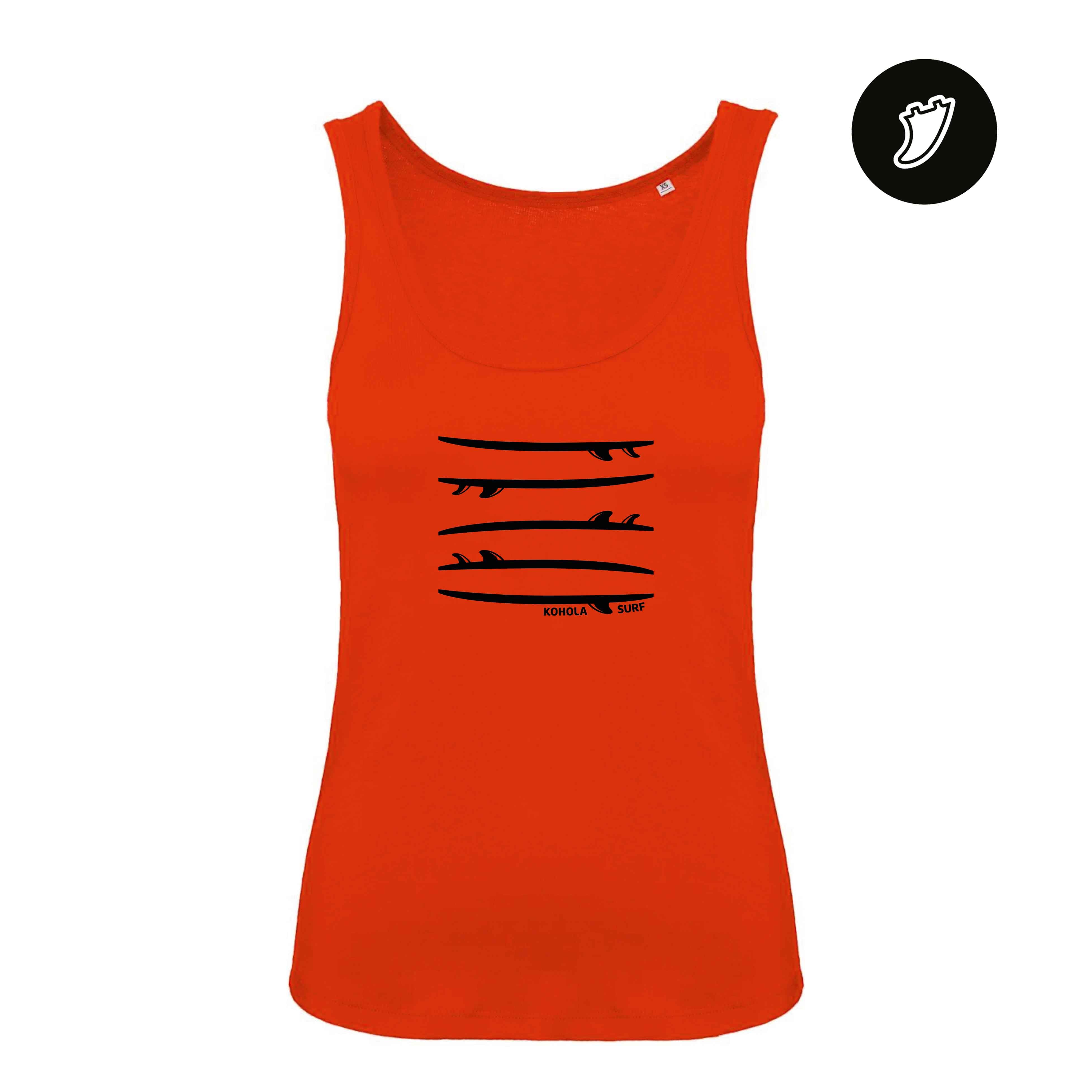 Surfboards Woman Tank Top