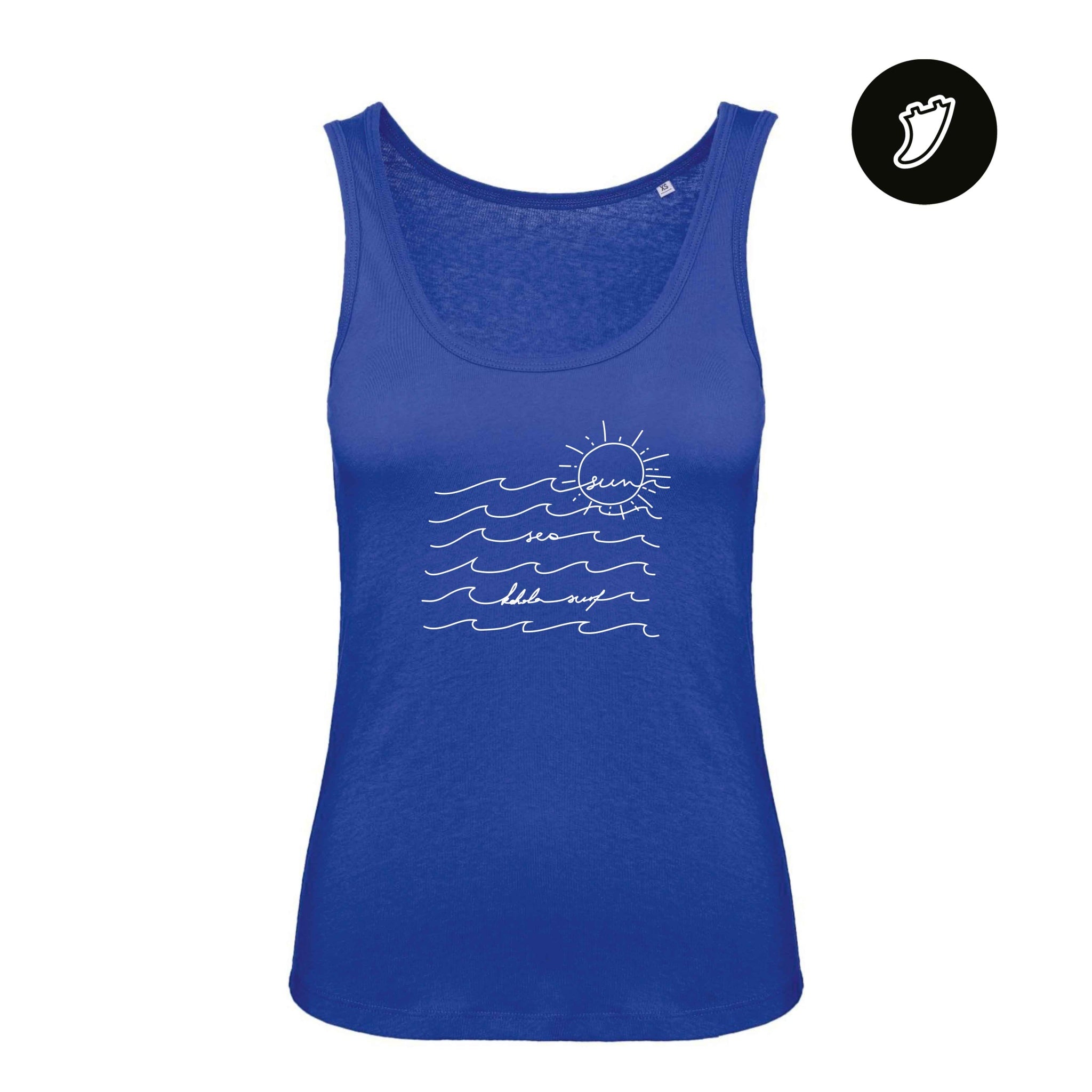 Sea, Sun, Surf Woman Tank Top