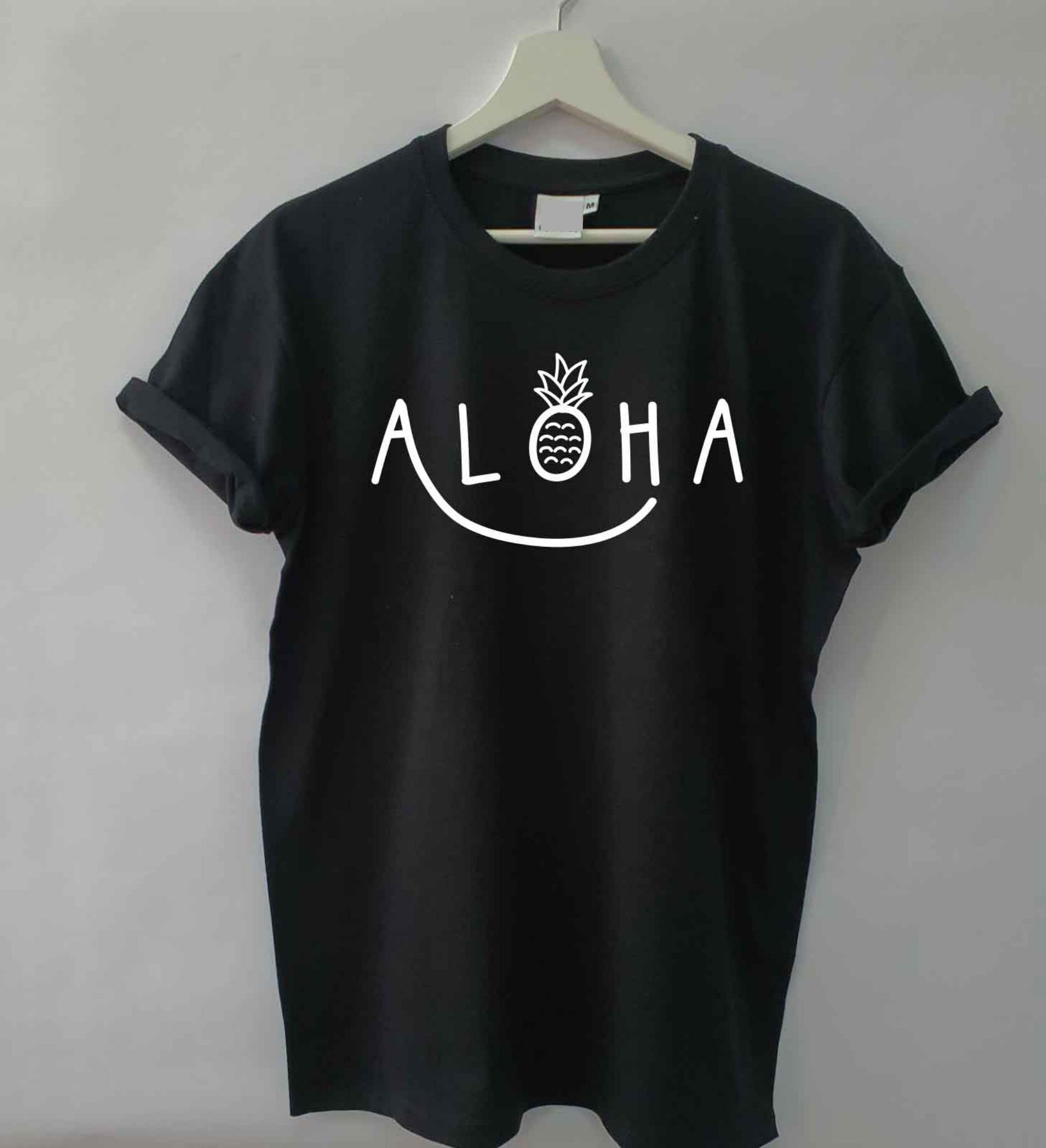 Aloha Smile Loose Fit Woman T-shirt