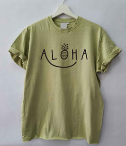 Aloha Smile Loose Fit Woman T-shirt
