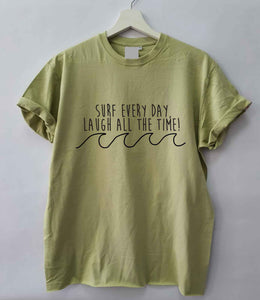 Surf Every Day Loose Fit Woman T-Shirt
