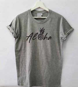 Aloha Loose Fit Woman T-Shirt