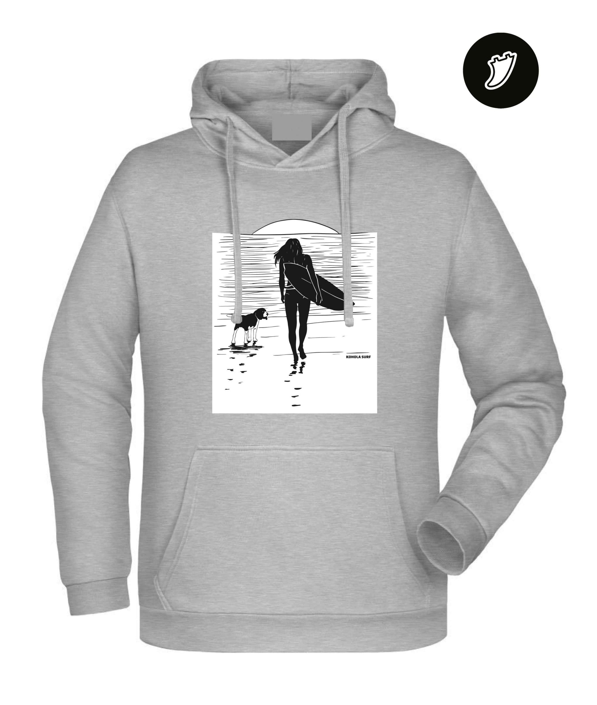 Surf Dog Unisex Hoodie