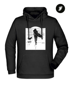 Surf Dog Unisex Hoodie