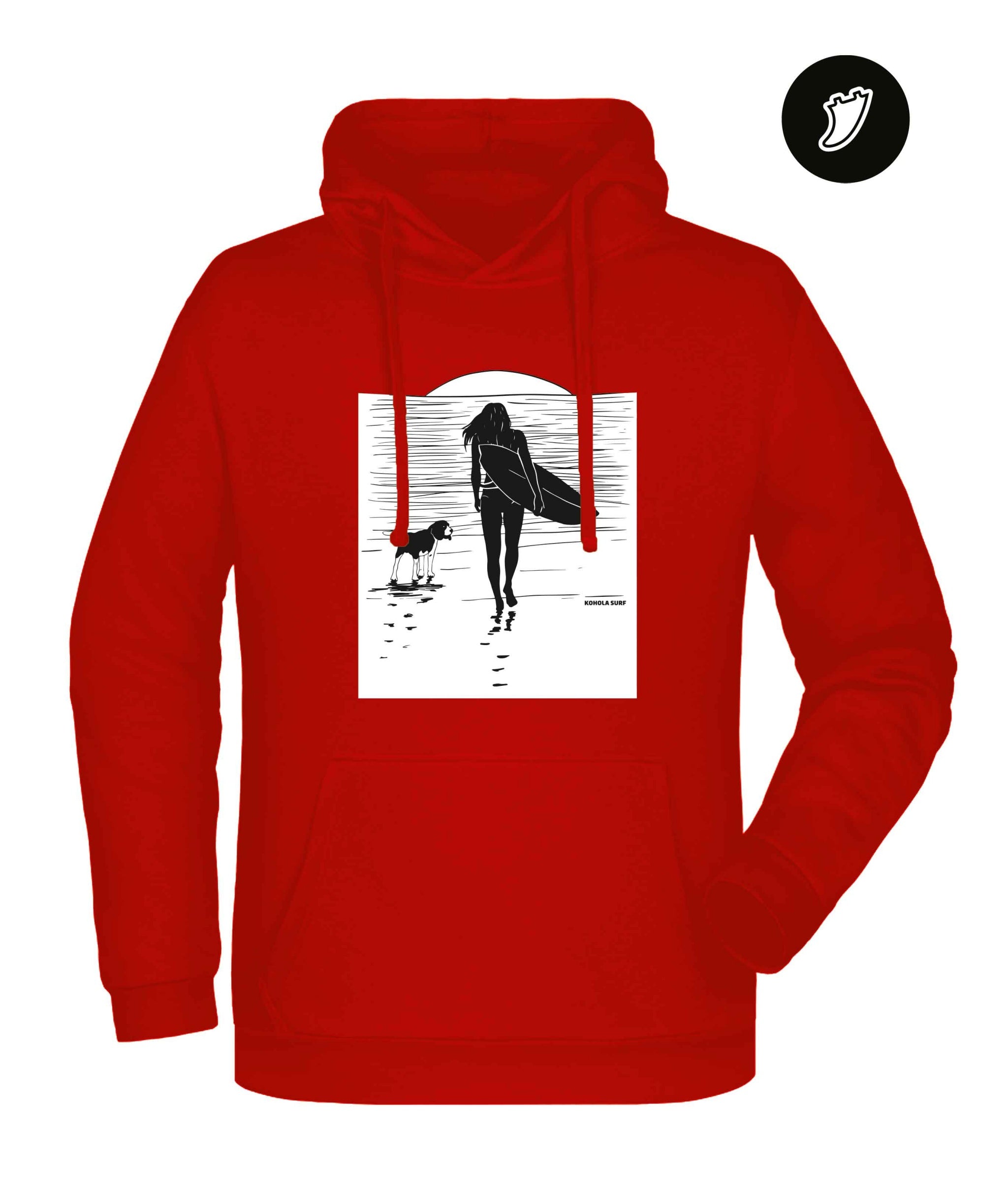 Surf Dog Unisex Hoodie