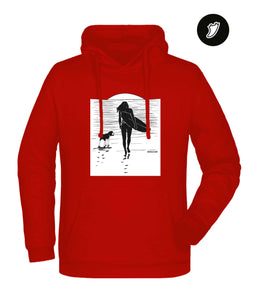 Surf Dog Unisex Hoodie