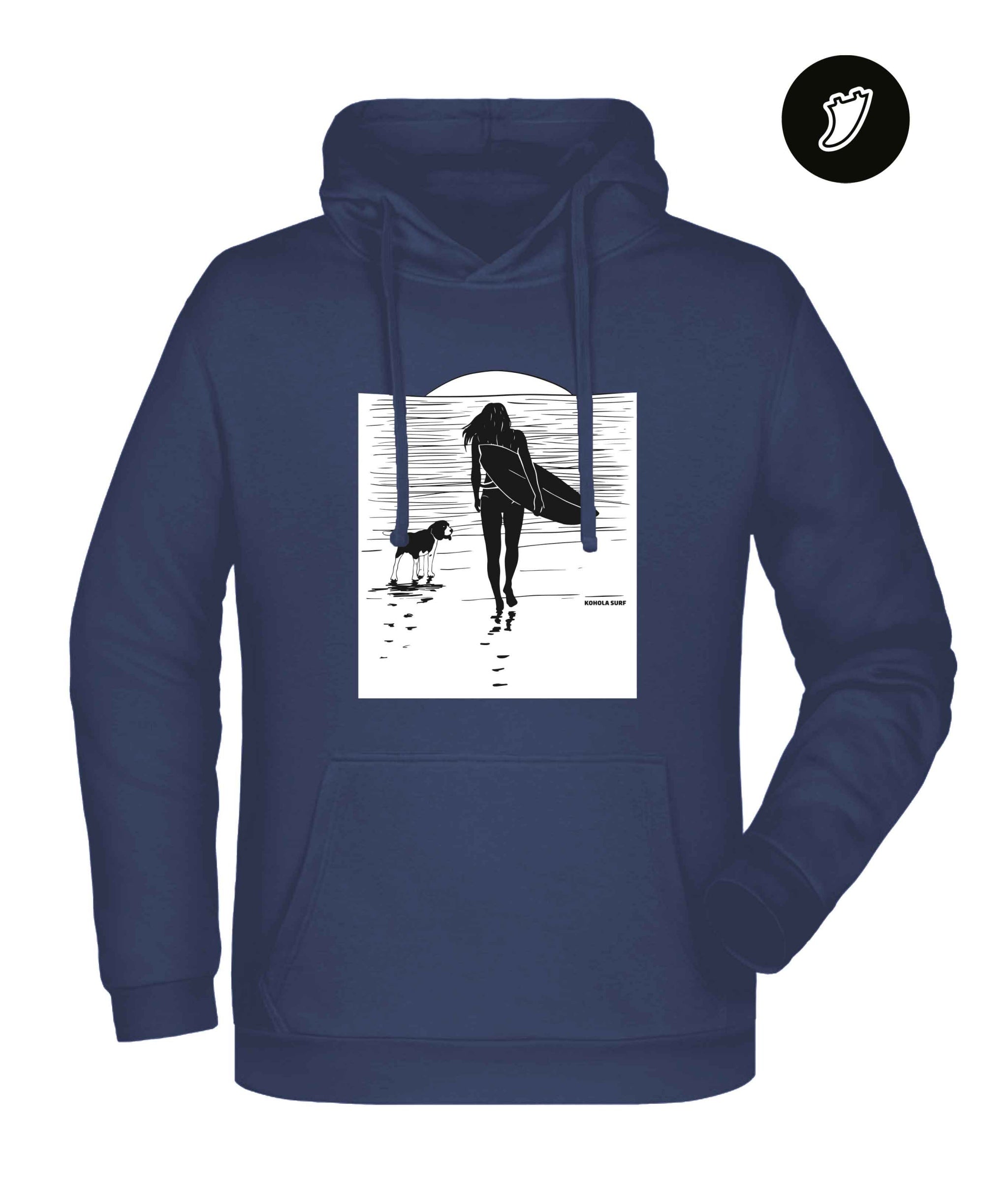 Surf Dog Unisex Hoodie