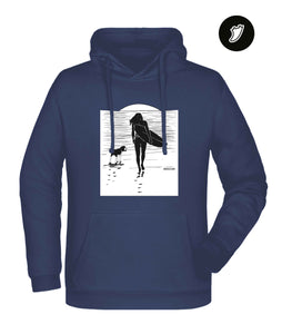 Surf Dog Unisex Hoodie