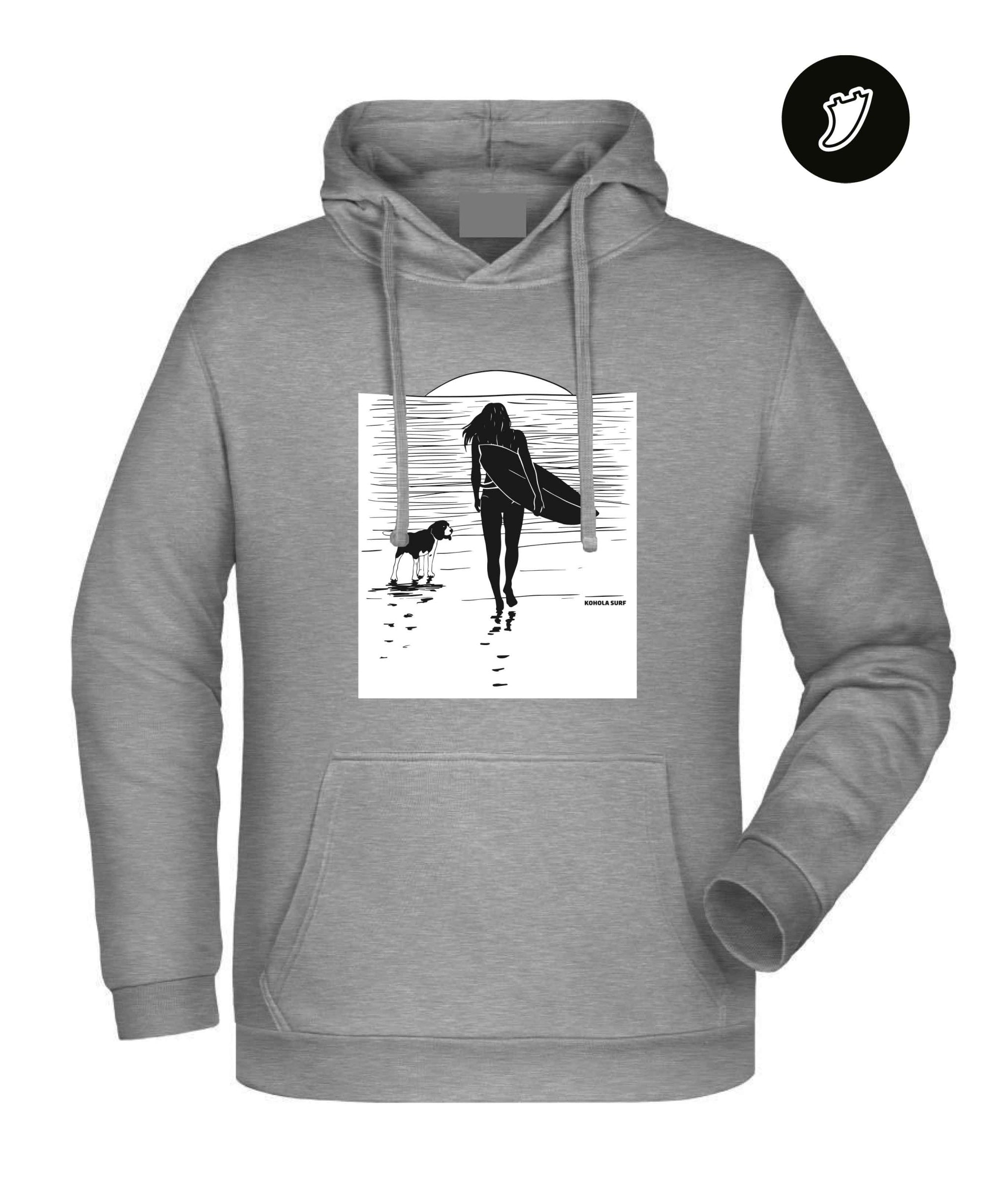 Surf Dog Unisex Hoodie