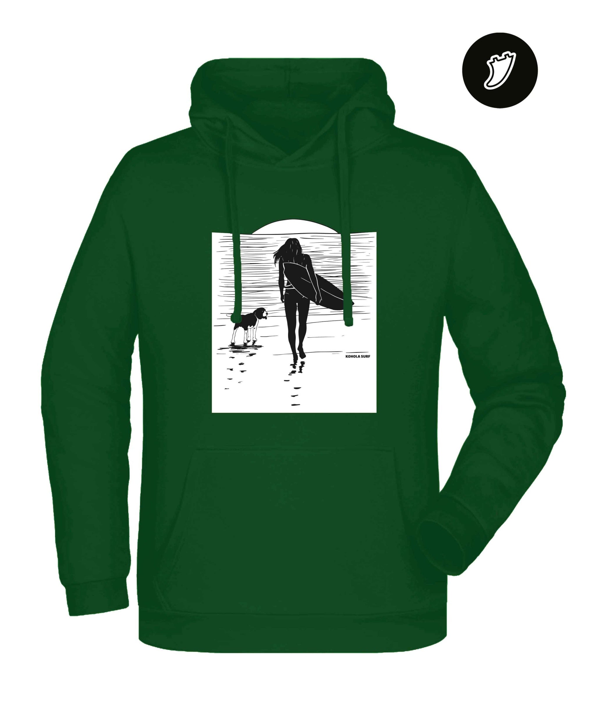Surf Dog Unisex Hoodie