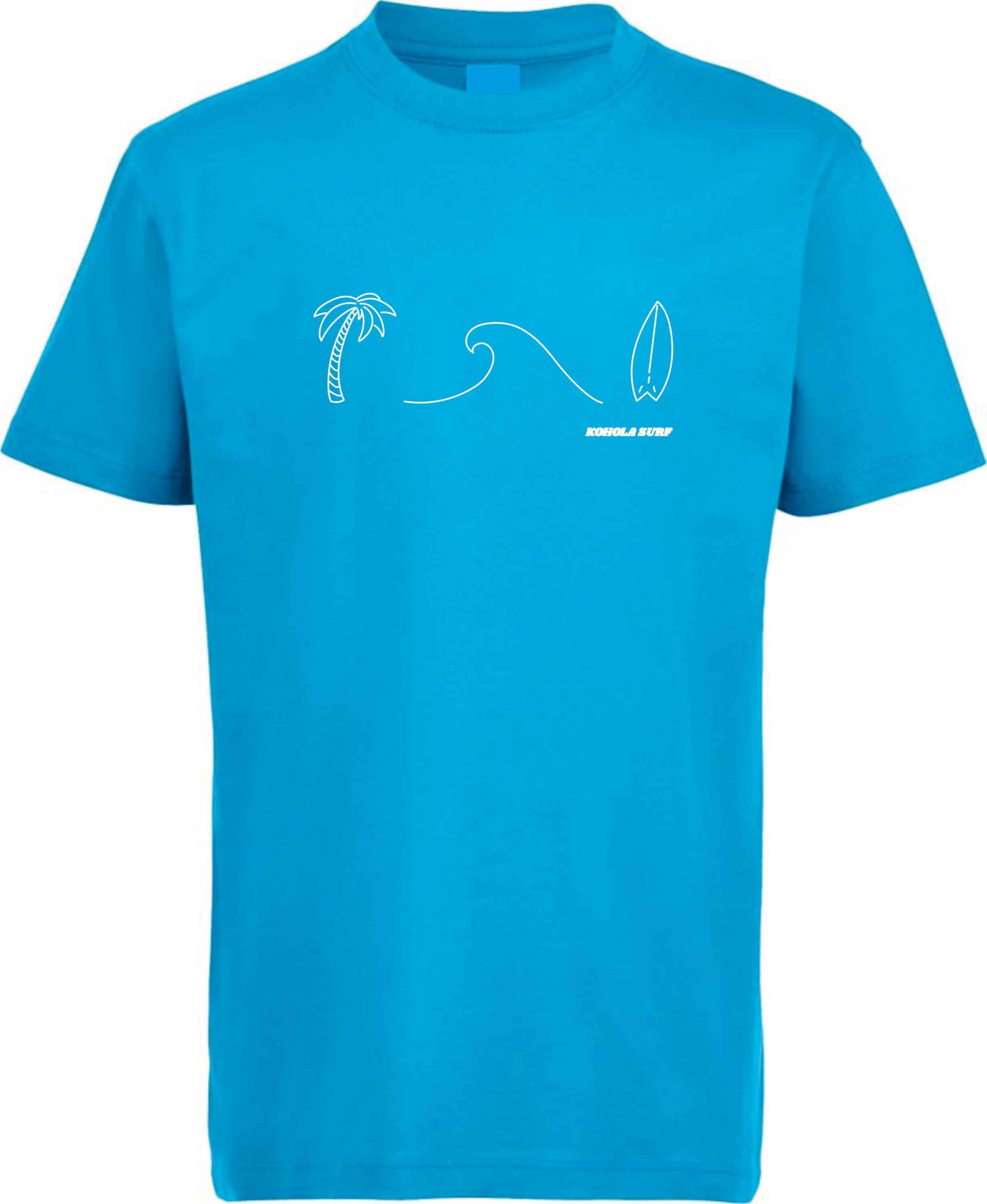 Palm Trees & Waves Kids T-Shirt