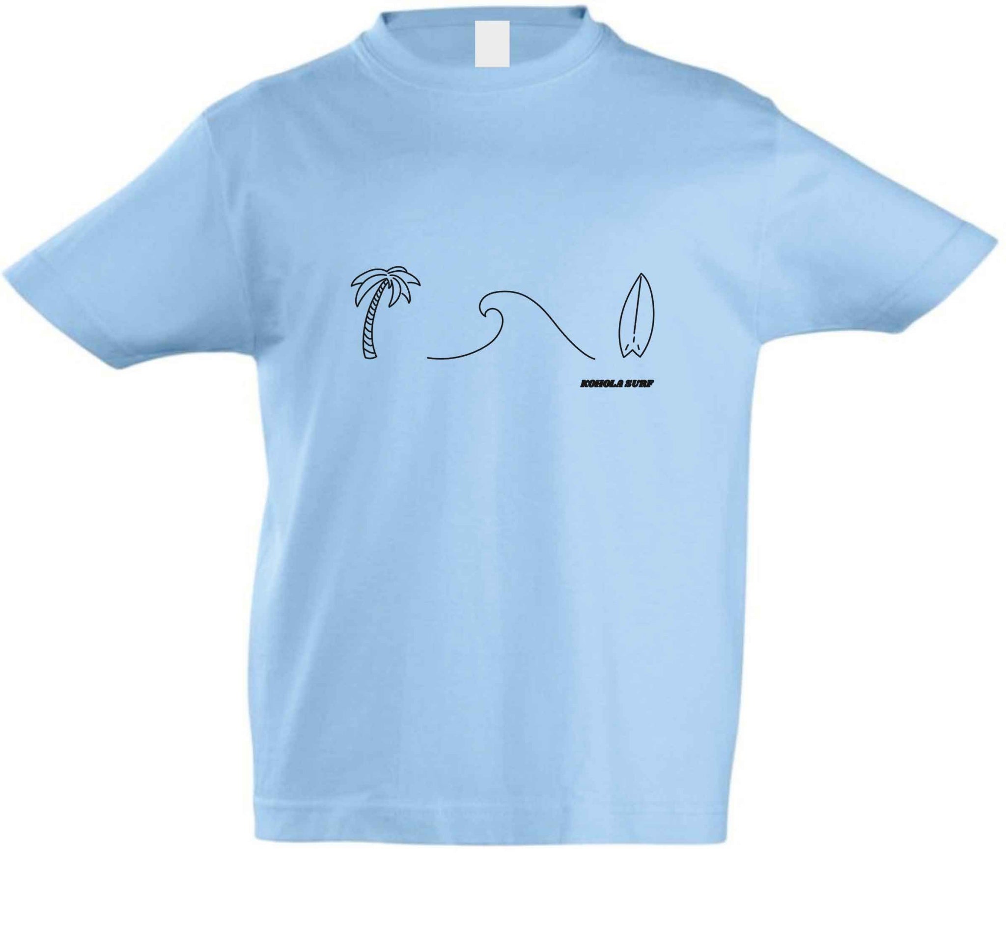 Palm Trees & Waves Kids T-Shirt