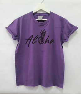 Aloha Loose Fit Woman T-Shirt