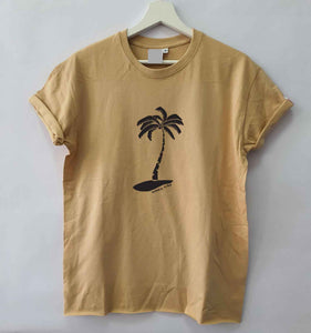 Tropic Palm Loose Fit Woman T-Shirt