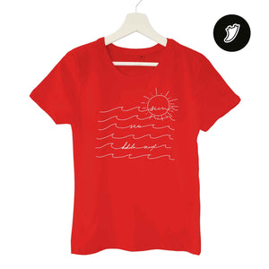 Sea, Sun, Surf Woman T-Shirt