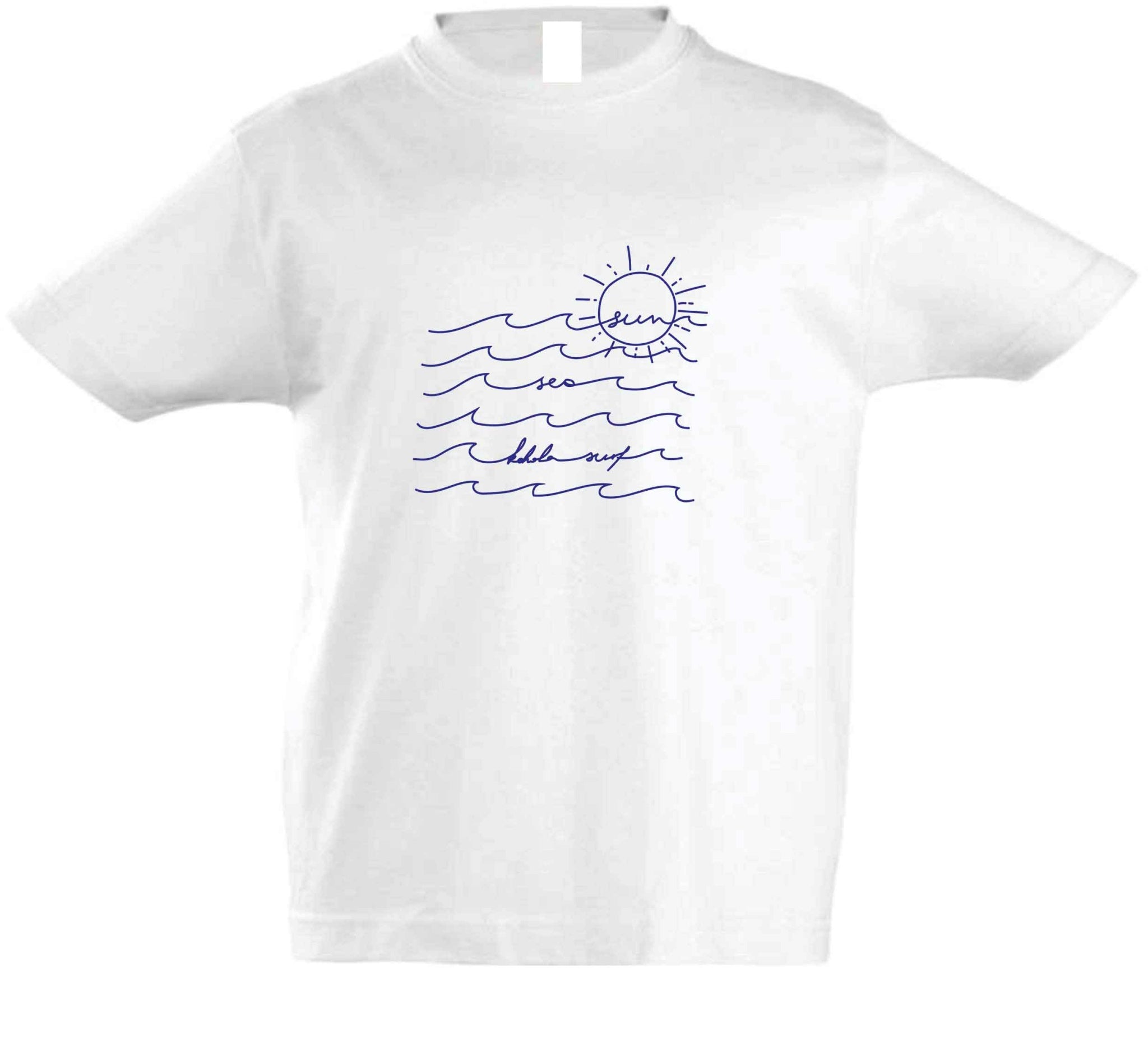 Sea, Sun, Surf Kids T-Shirt