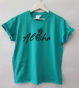 Aloha Loose Fit Woman T-Shirt