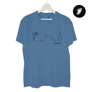 Palm Trees & Waves Man T-Shirt
