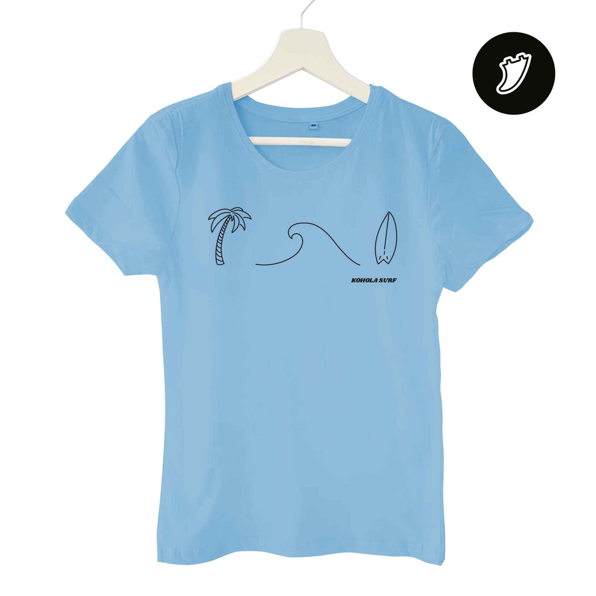 Palm Trees & Waves Woman T-Shirt