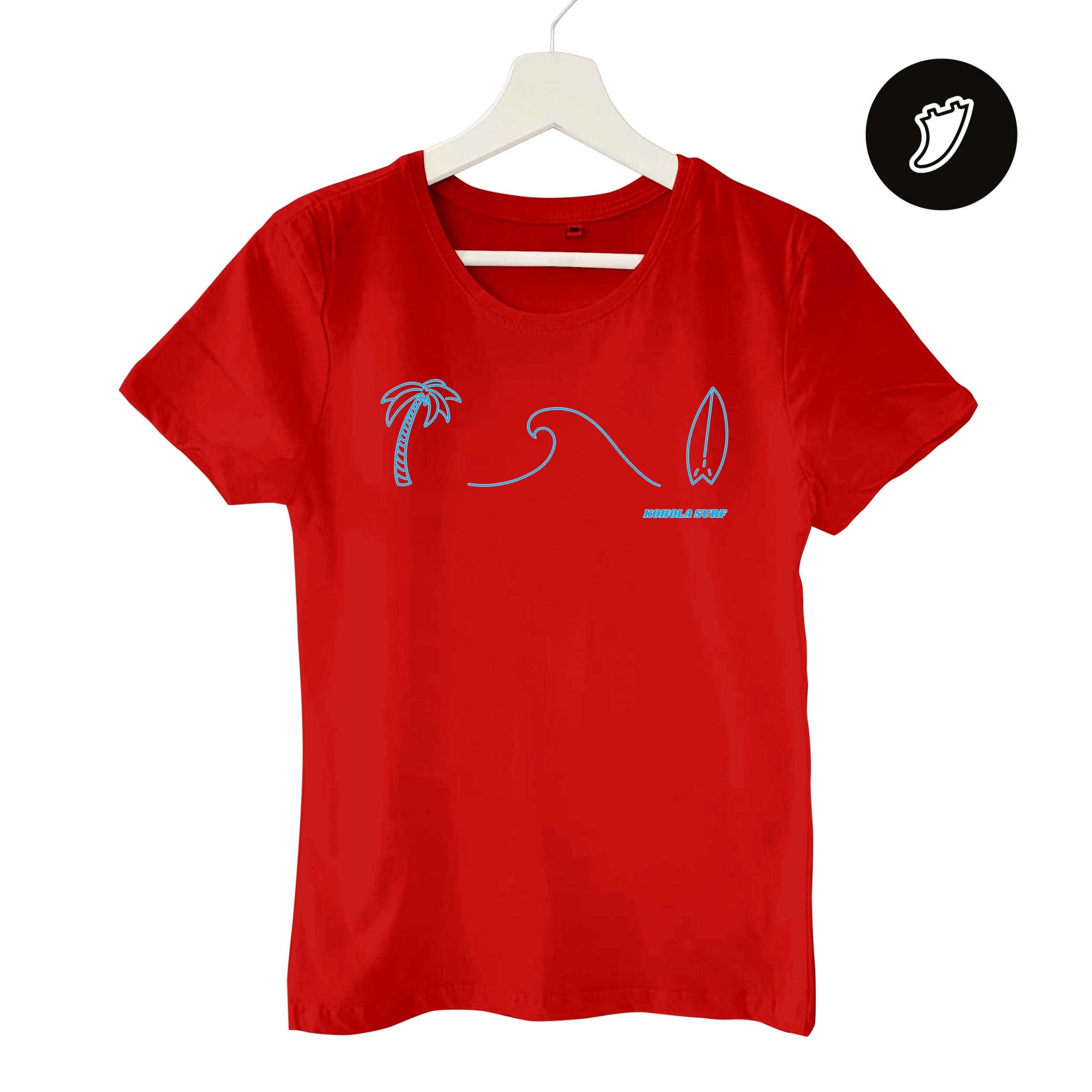 Palm Trees & Waves Woman T-Shirt