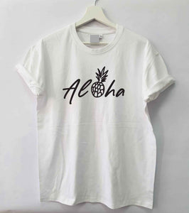 Aloha Loose Fit Woman T-Shirt