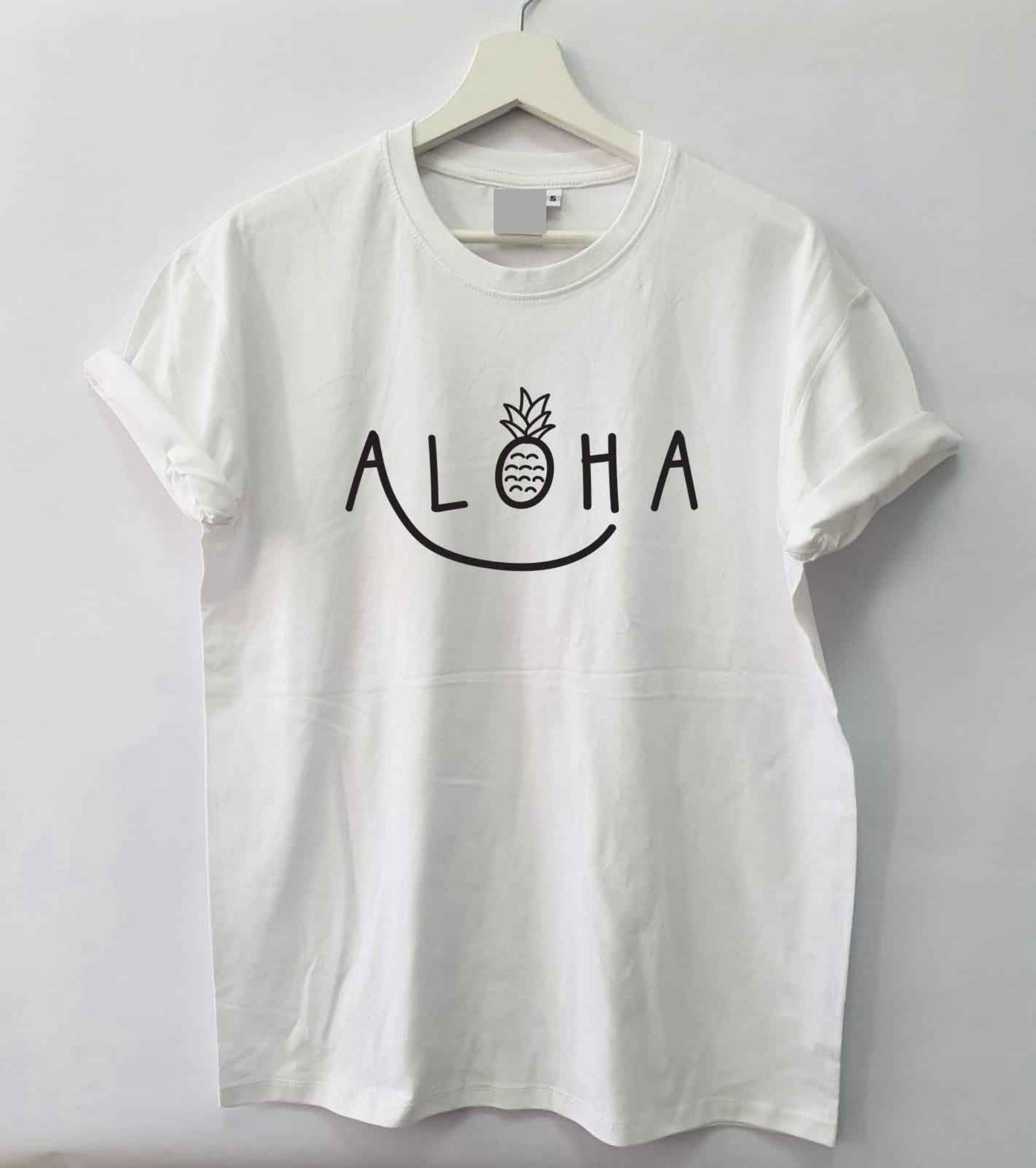 Aloha Smile Loose Fit Woman T-shirt