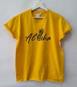 Aloha Loose Fit Woman T-Shirt