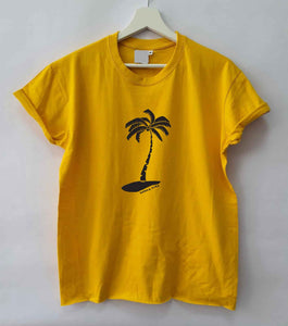 Tropic Palm Loose Fit Woman T-Shirt